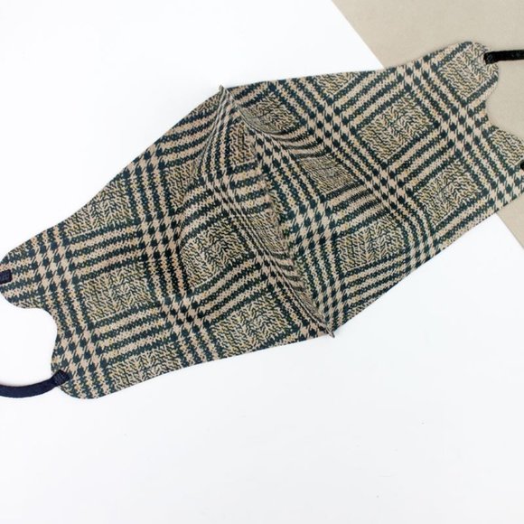 3 pack of Glen Plaid Face Masks - Picture 2 of 3